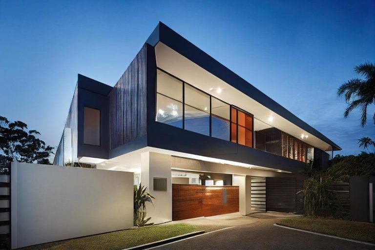 stylish-modern-house-exterior-with-graphite-tint-decoration